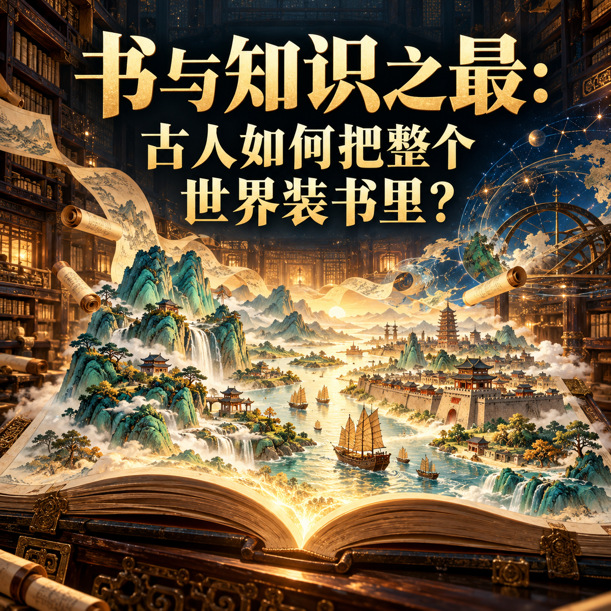 书与知识之最：古人如何把整个世界装书里？