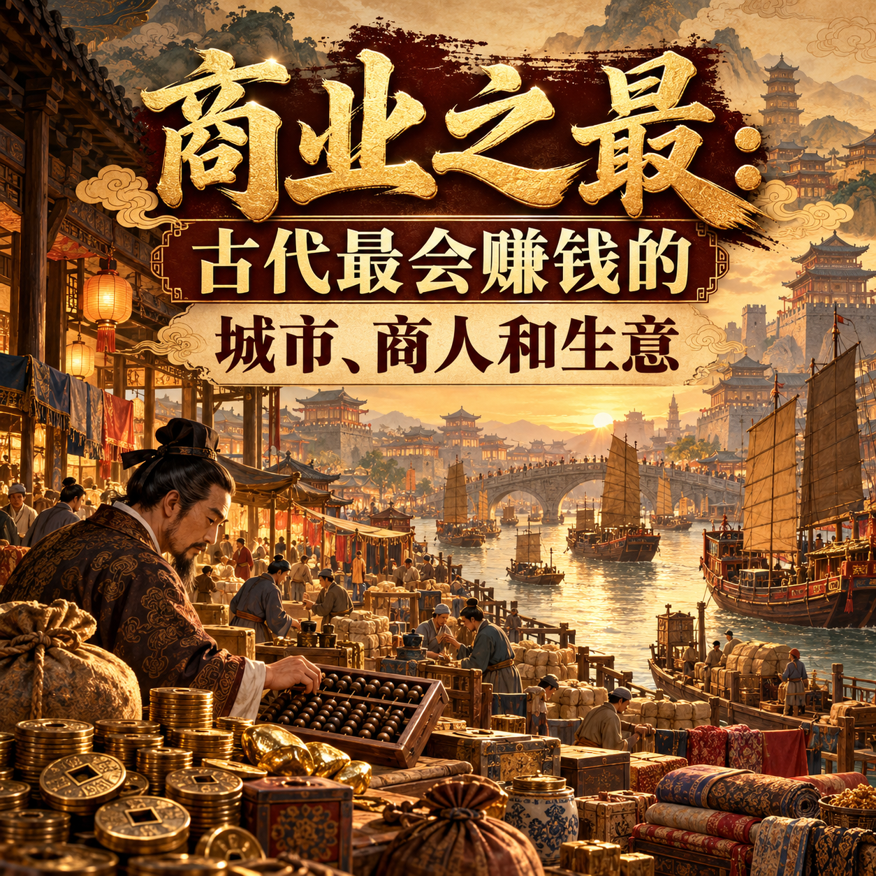 商业之最：古代最会赚钱的城市、商人和生意