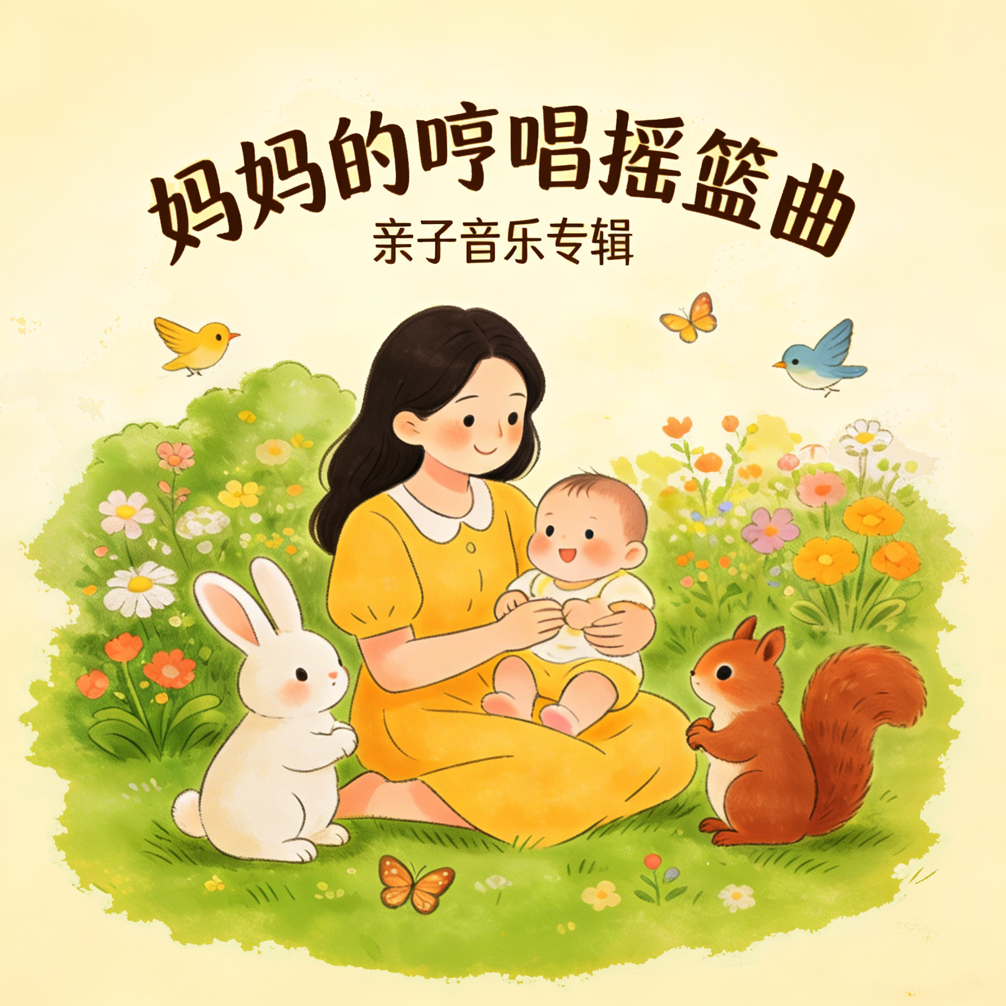妈妈哼唱摇篮曲