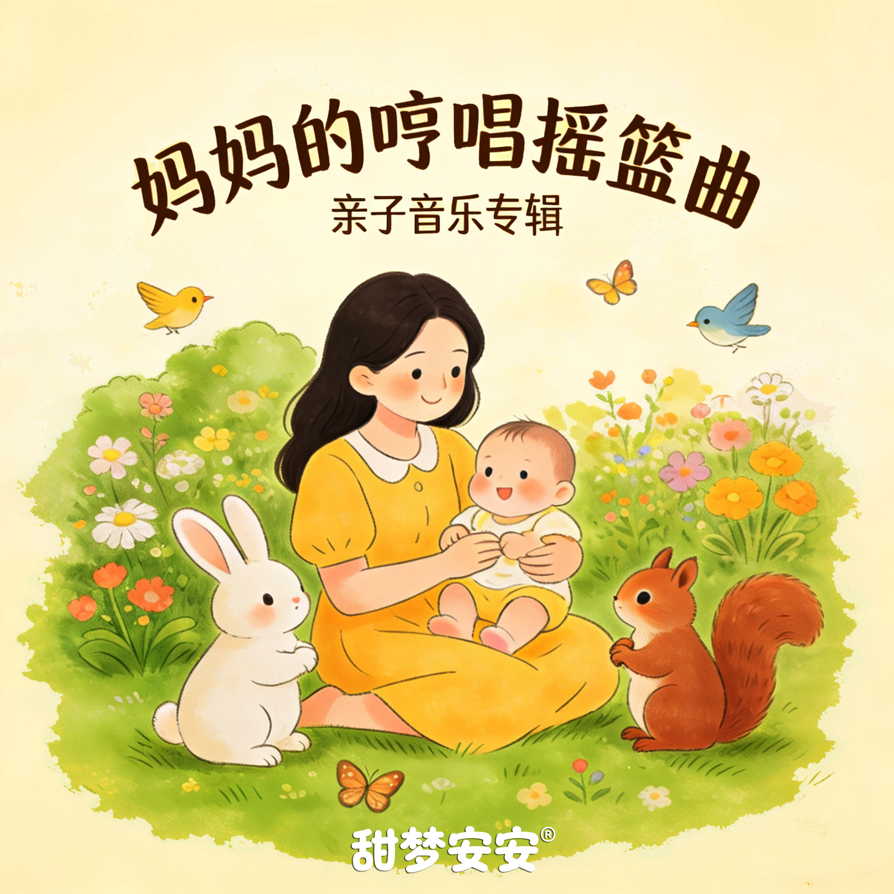 妈妈哼唱摇篮曲