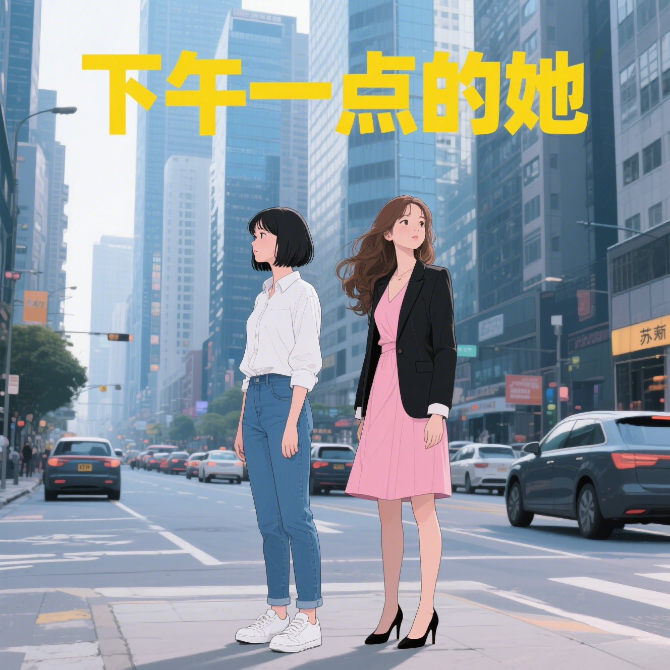 下午一点的她