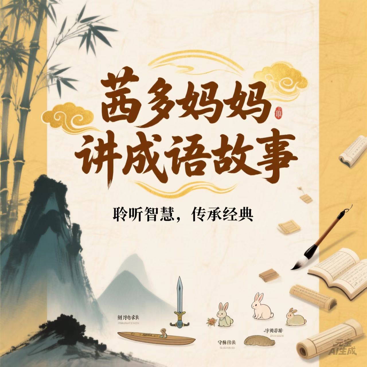 茜多妈妈讲成语故事