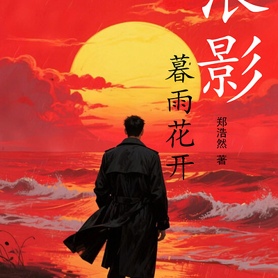 浪影·暮雨花开