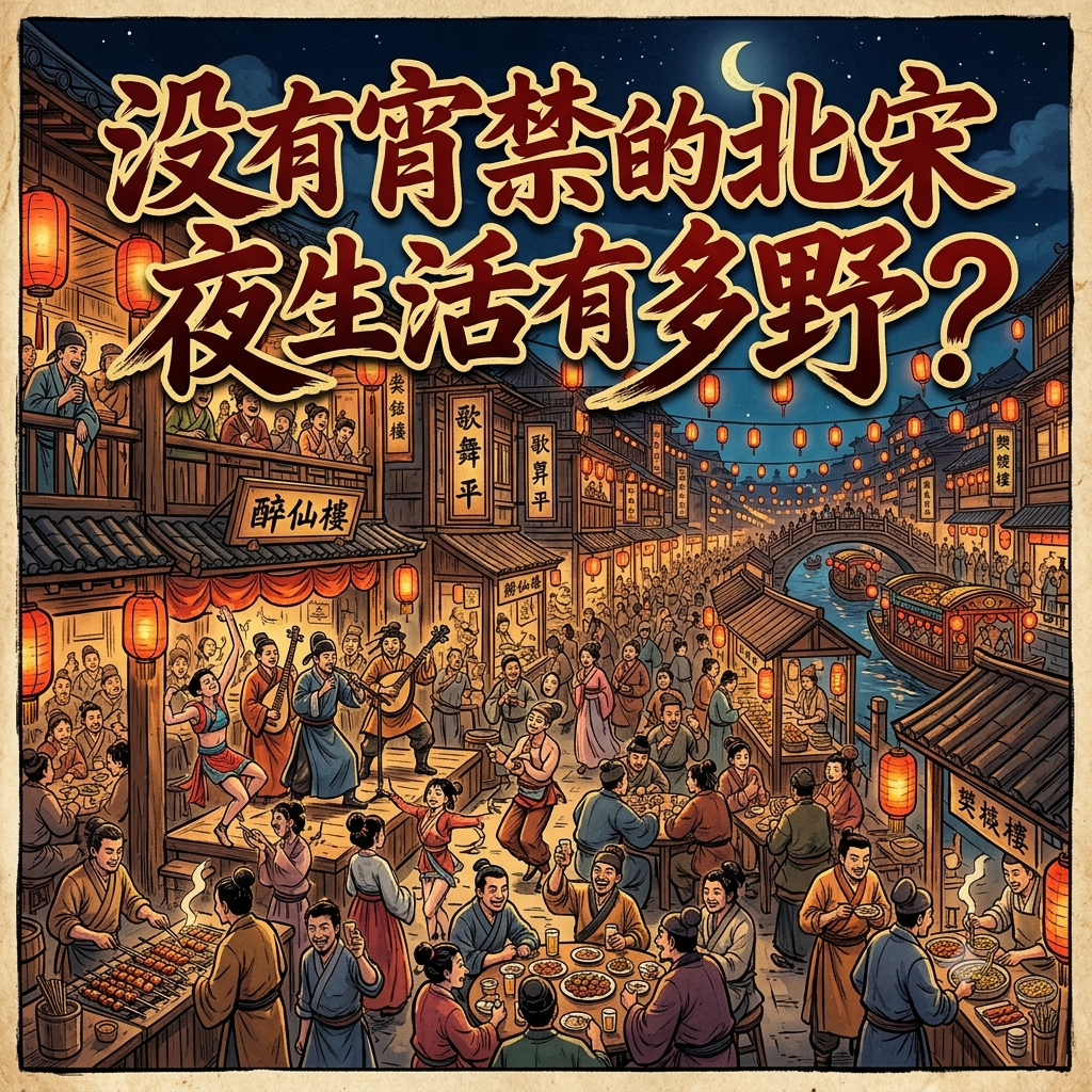 没有宵禁的北宋，夜生活有多野？