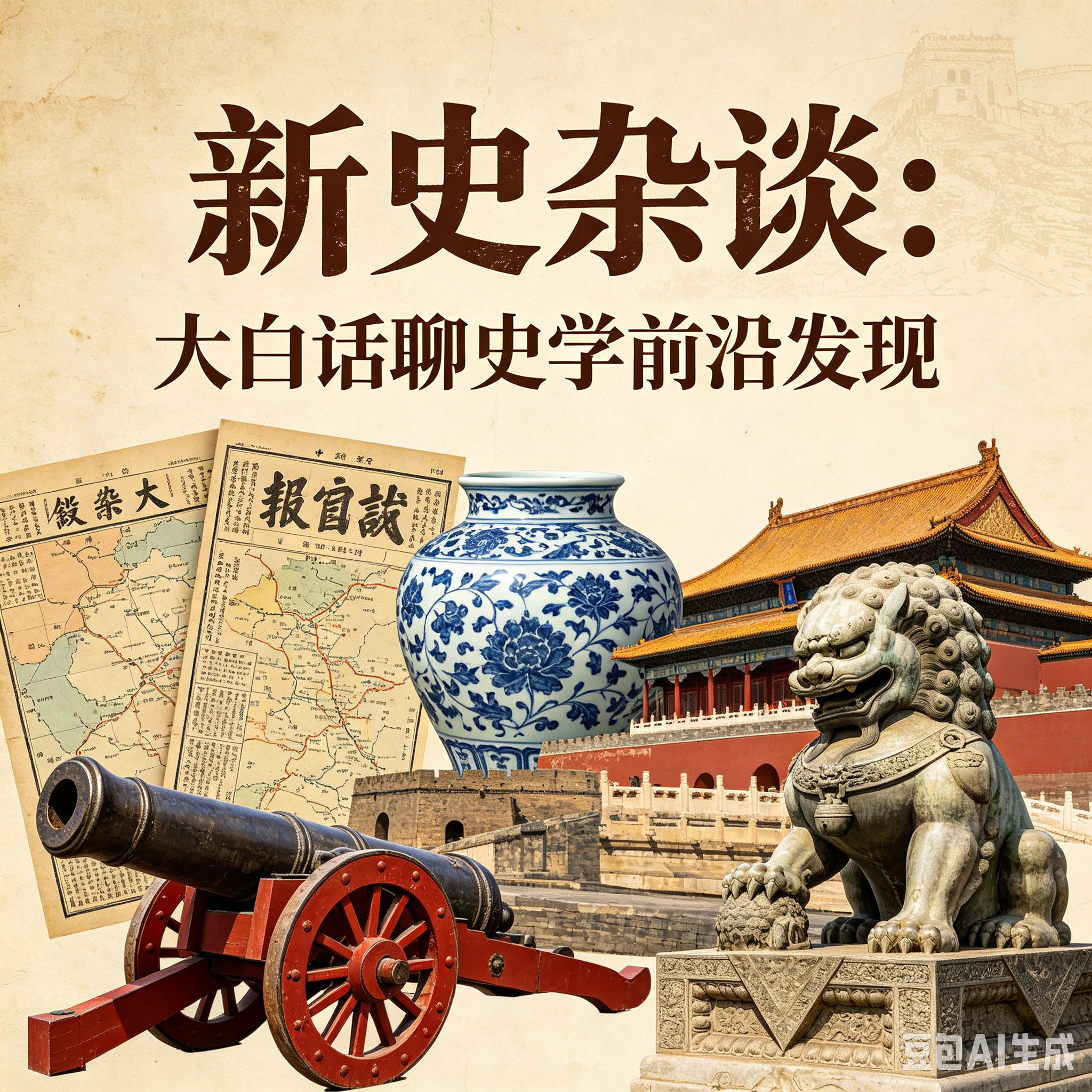 新史杂谈：大白话聊史学前沿发现