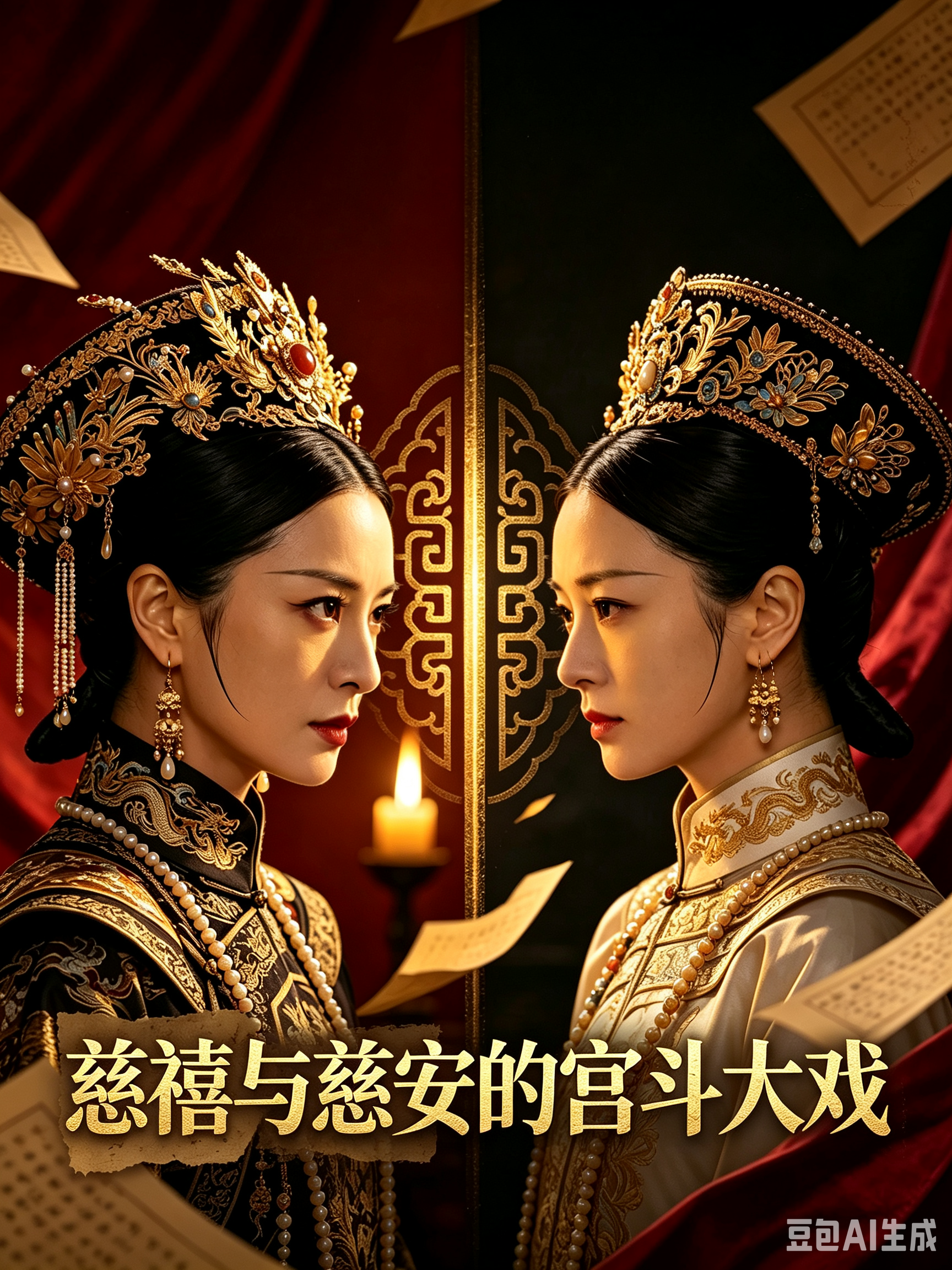 《慈禧与慈安的宫斗大戏》