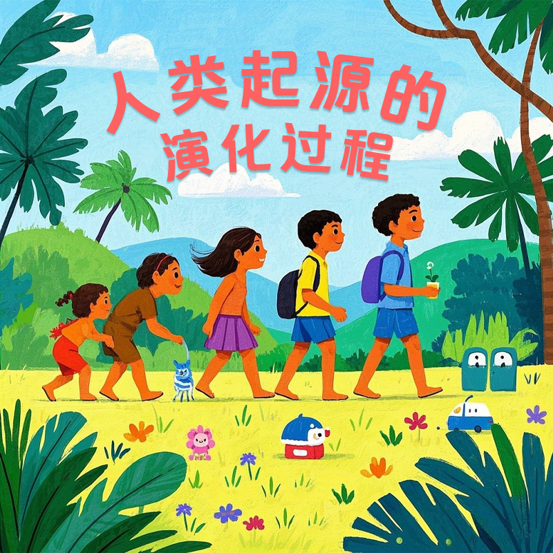 人类起源的演化过程（语文四年级下册必读）