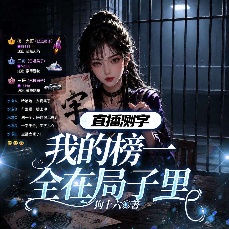 直播测字：我的榜一全在局子里