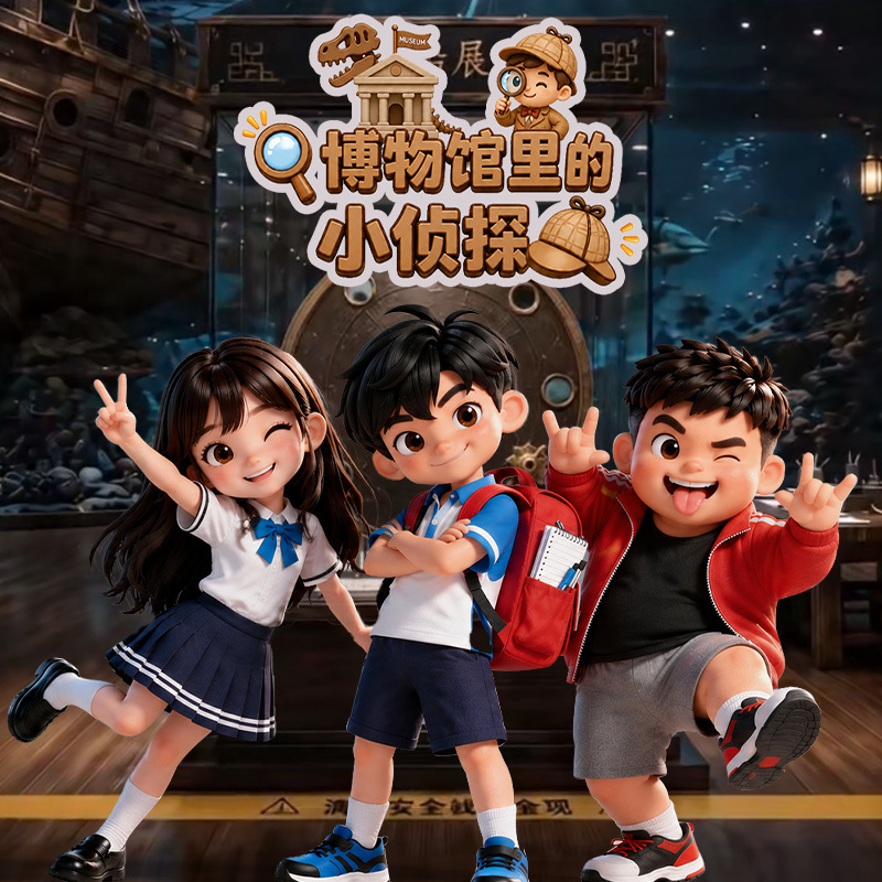 博物馆里的小侦探