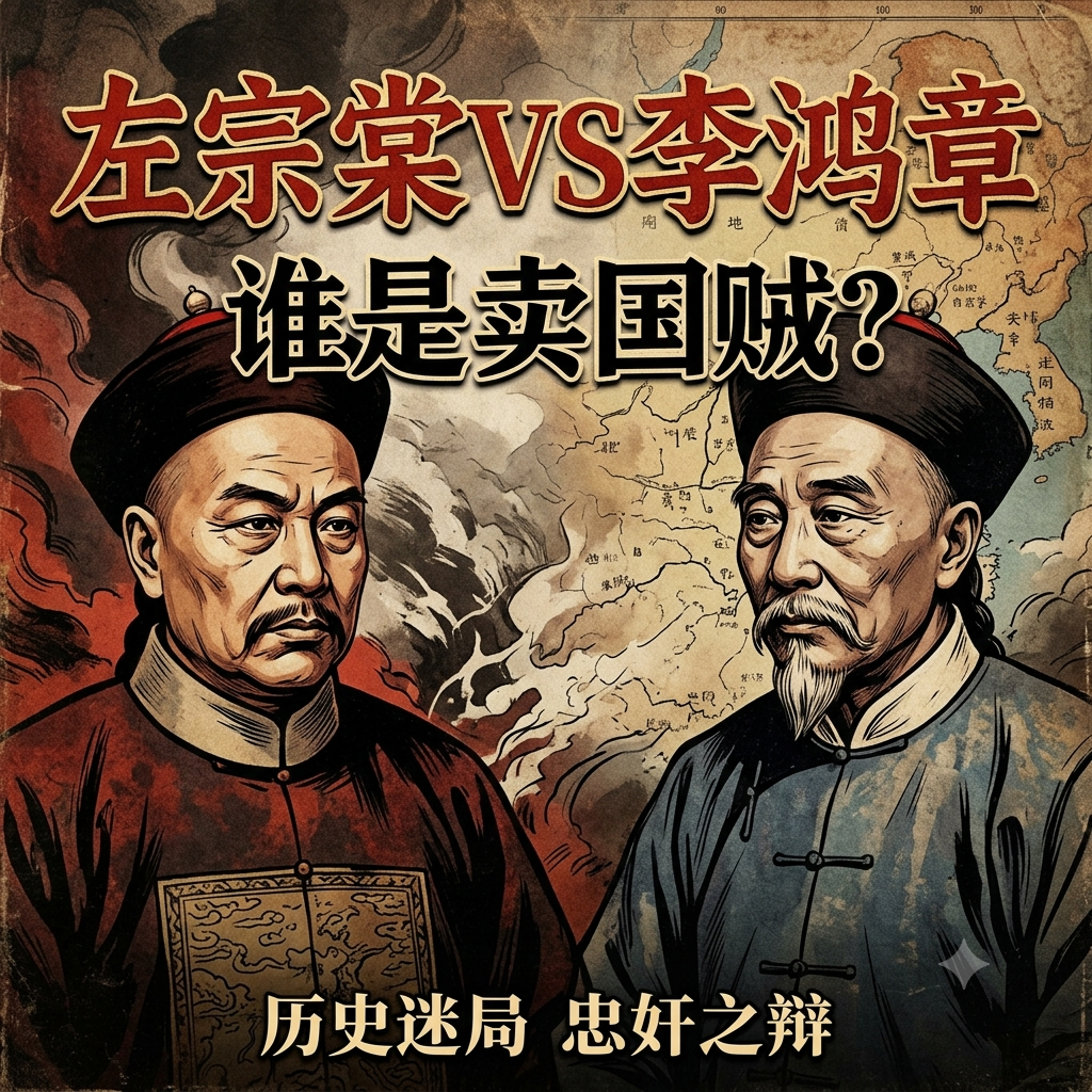 左宗棠VS李鸿章，谁是卖国贼？