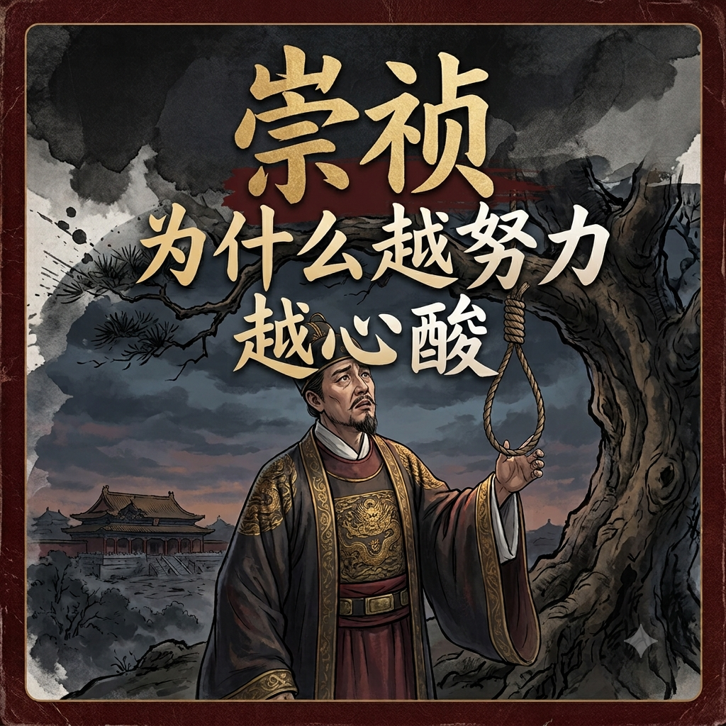 崇祯为什么越努力越心酸