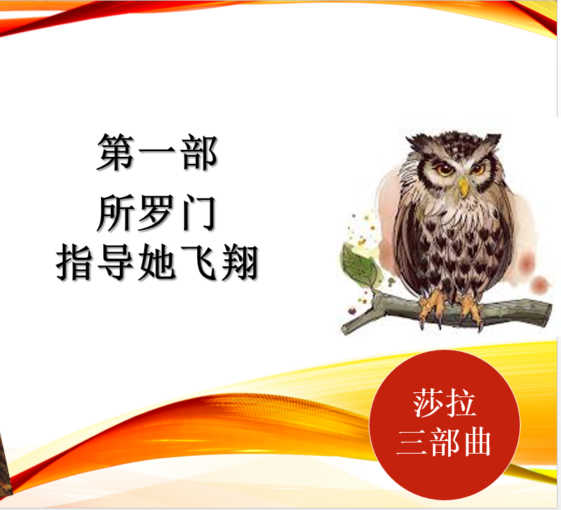 莎拉三部曲-1：所罗门指导她飞翔