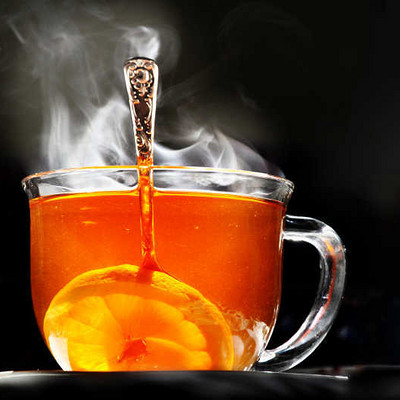 冬日里的一杯暖茶图片图片