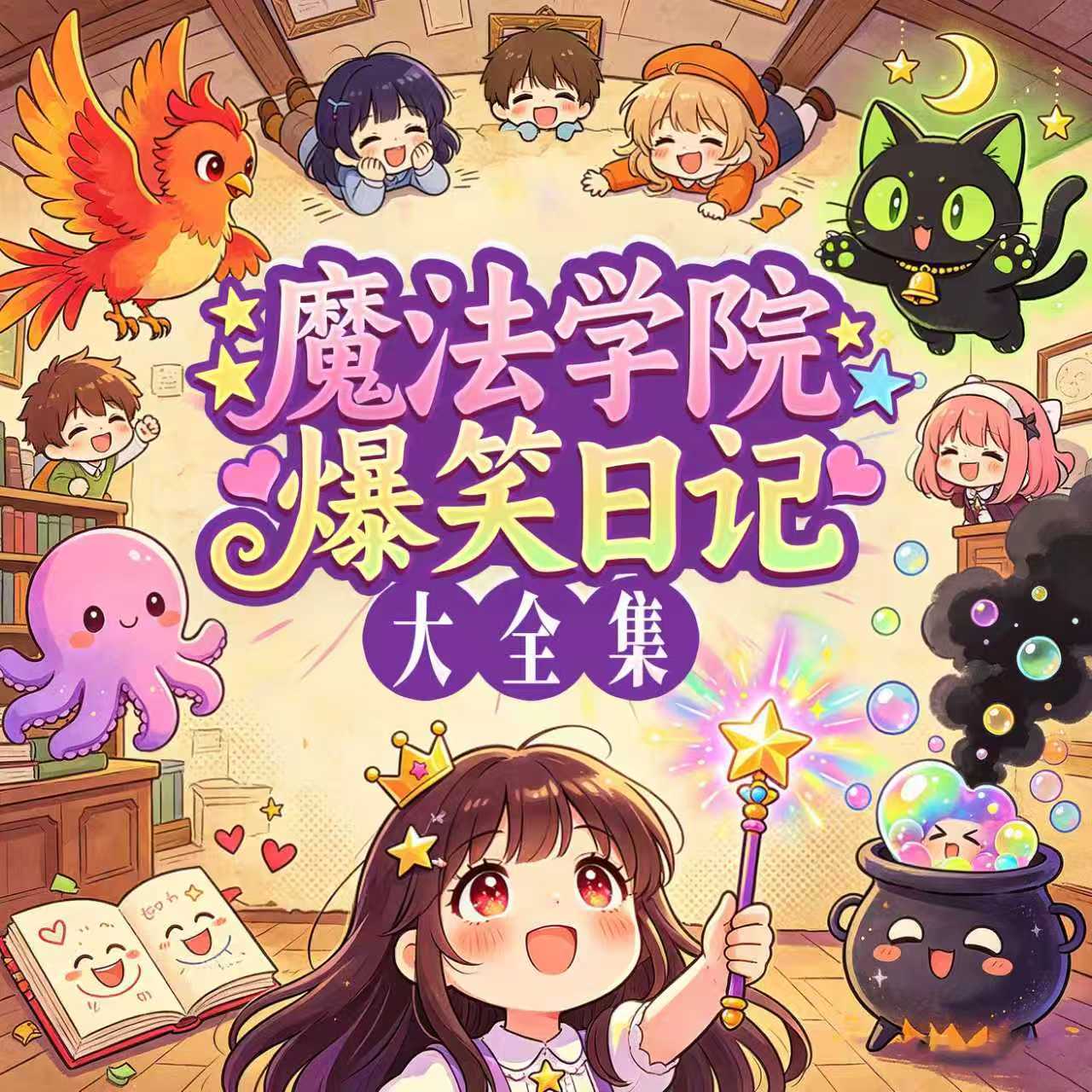 魔法学院爆笑日记：大全集丨爆笑校园奇幻