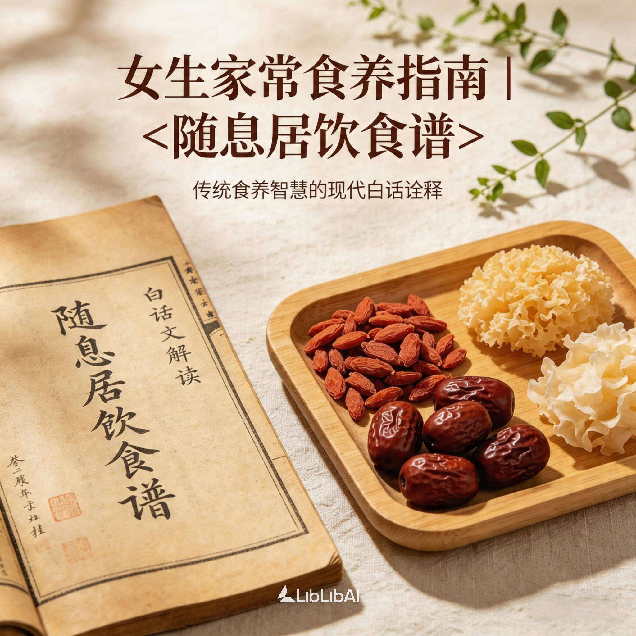《女生家常食养指南｜<随息居饮食谱> 》