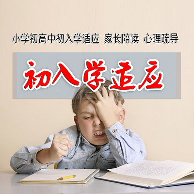 小学初高中初入学适应 家长陪读 心理疏导