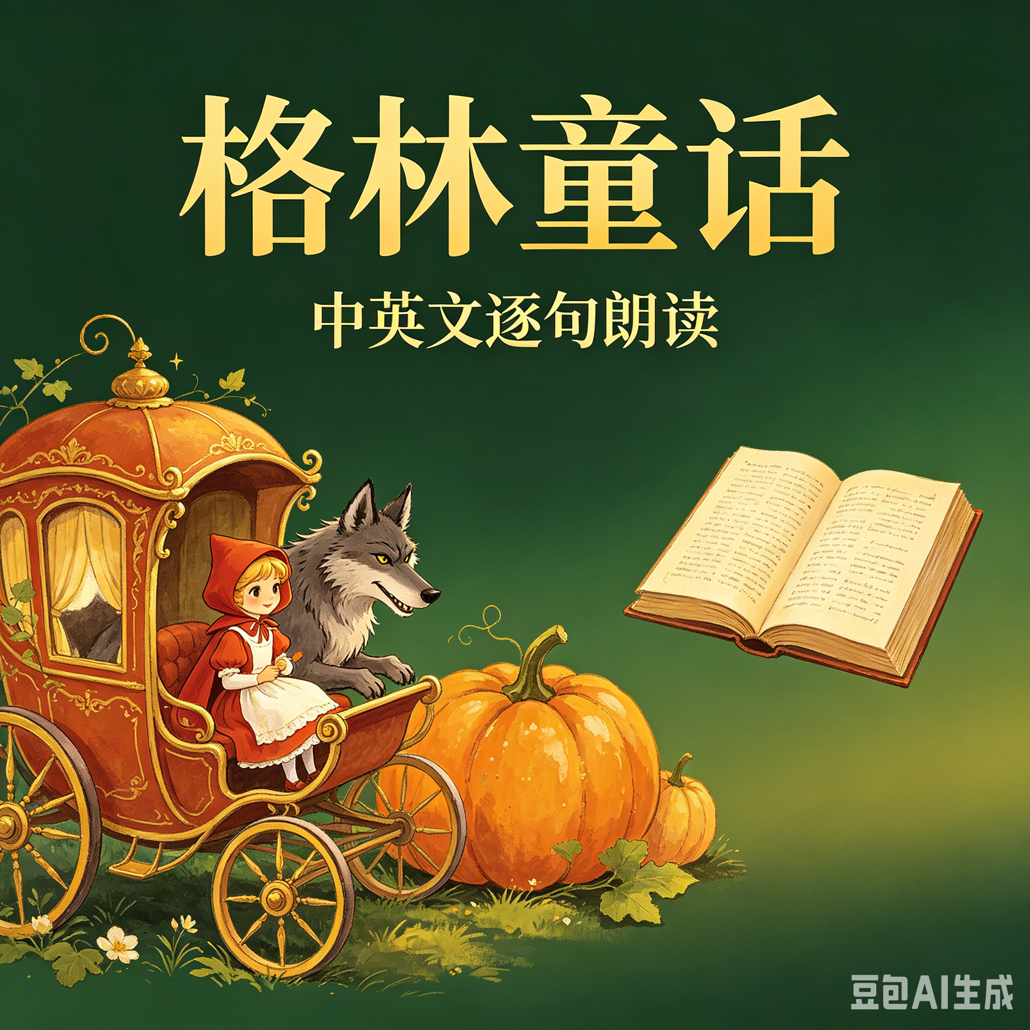 格林童话中英文双语逐句芃芃英语启蒙