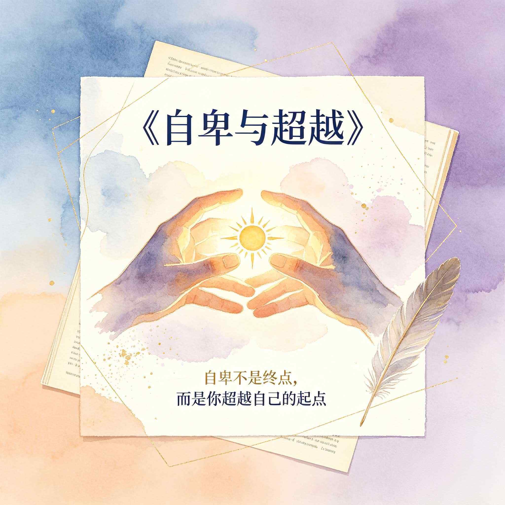 《自卑不是终点，而是你超越自己的起点》