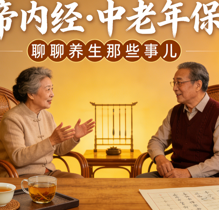 聊聊养生哪些事儿：黄帝内经与中老年健康