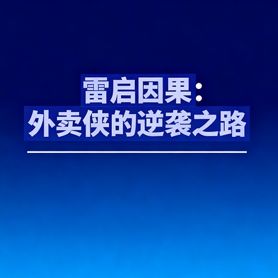 雷启因果:外卖侠的逆袭之路 雷启因果:外卖侠的逆袭之路
