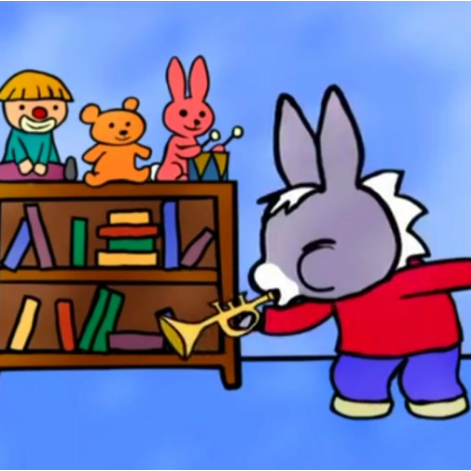 小驴托托中英对照版，幼儿磨耳朵，英语启蒙