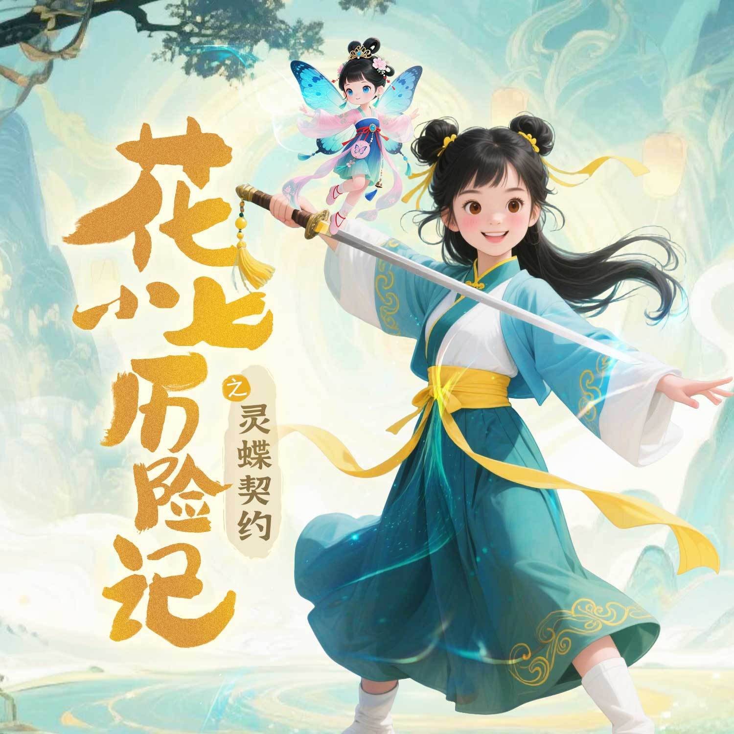 花小七历险记之灵蝶契约|少儿爆笑升级打怪