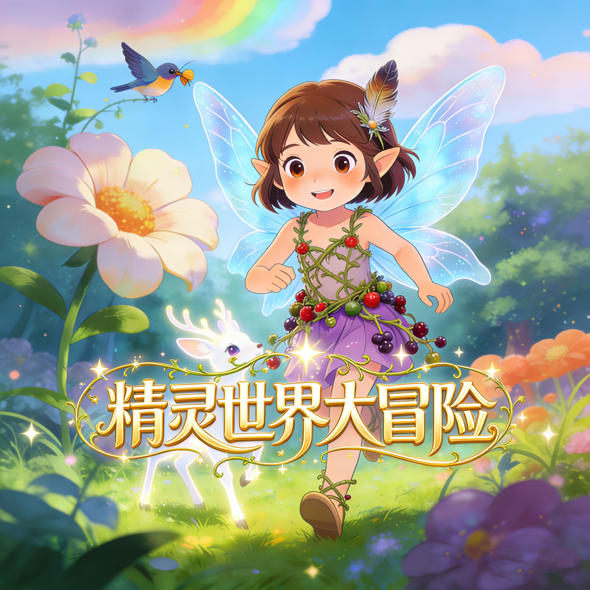 精灵世界大冒险丨儿童奇幻冒险丨爆笑脑洞