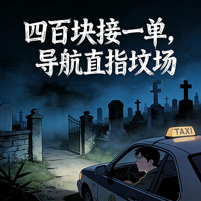 四百块接一单，导航直指坟场|悬疑灵异风水