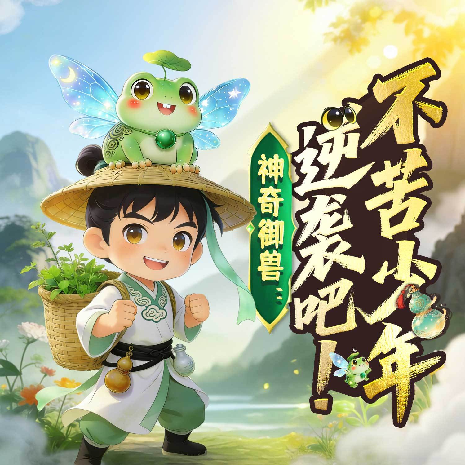 神奇御兽：逆袭吧！不苦少年丨爆笑奇幻历险