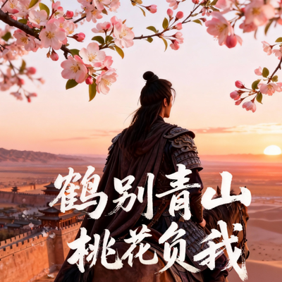 鹤别青山，桃花负我