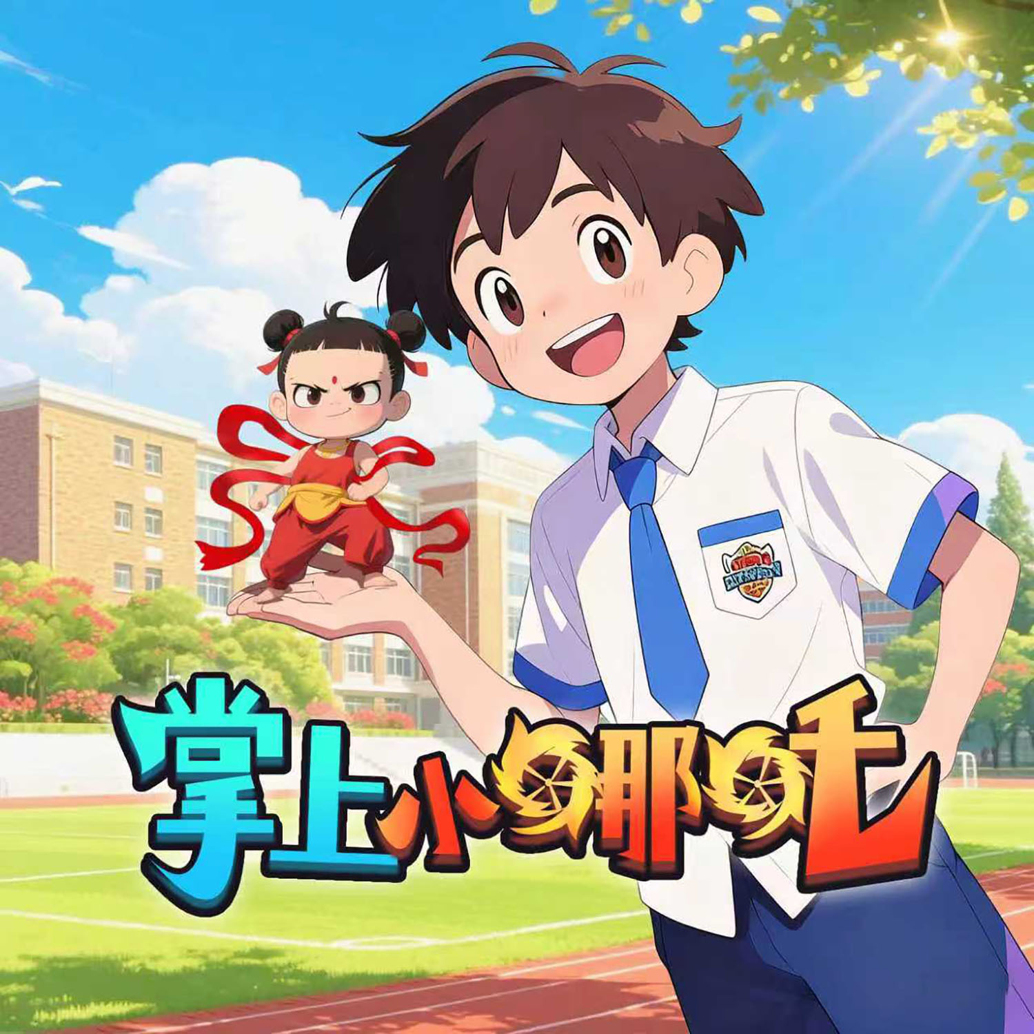 掌上小哪吒丨小学生爆笑成长日常丨哪吒上学