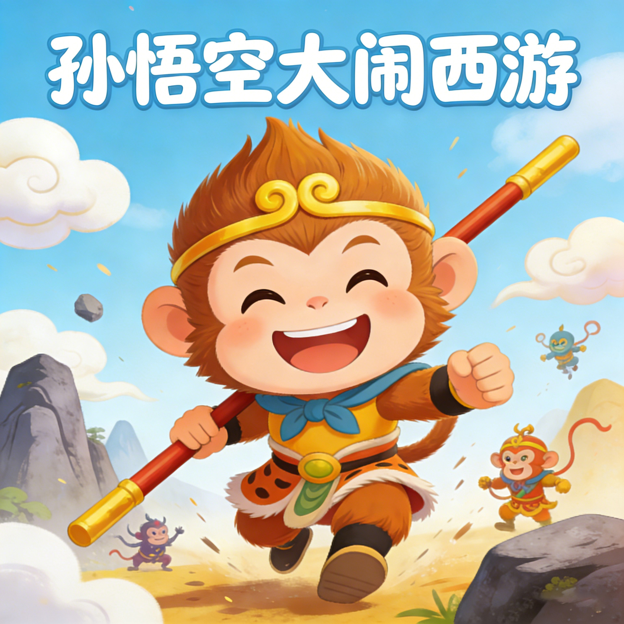 孙悟空大闹西游丨少儿西游记|轻松爆笑亲子