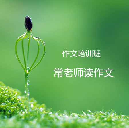 作文培训班：常老师读作文