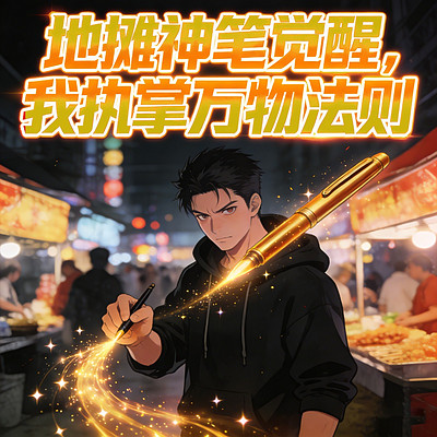 地摊神笔觉醒，我执掌万物法则