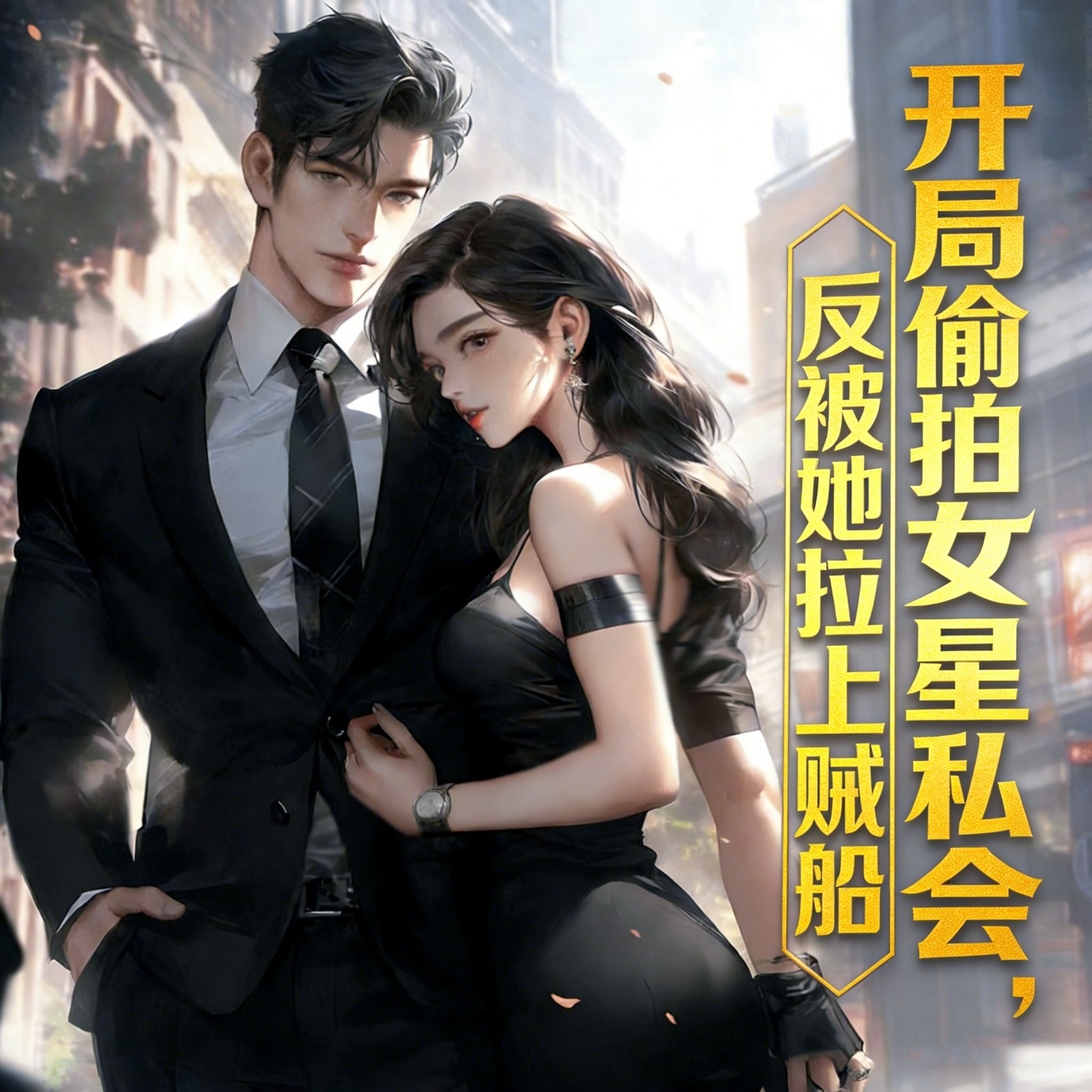 开局偷拍女星私会，反被她拉上贼船
