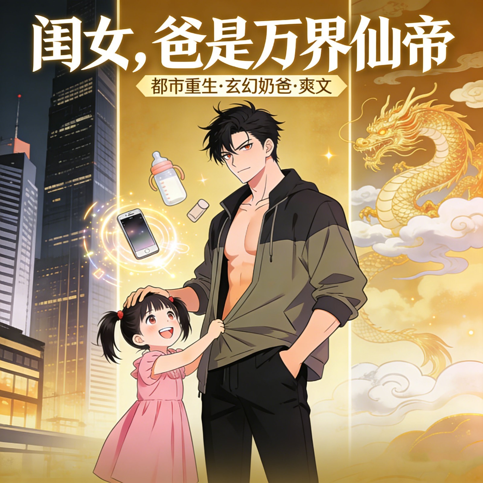 闺女，爸是万界仙帝丨都市修仙逆袭爽文
