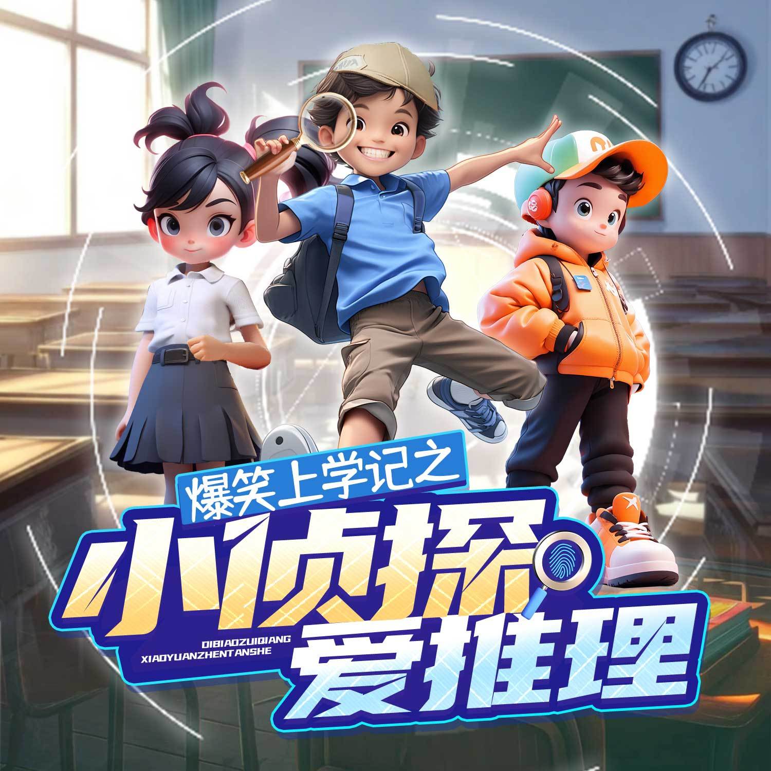 爆笑上学记之小侦探爱推理丨校园日常