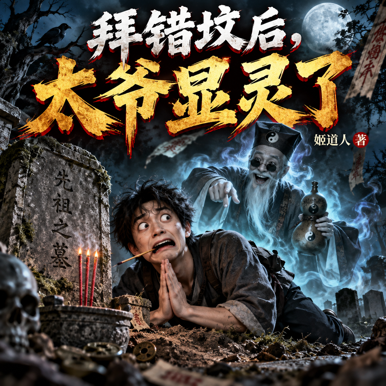 拜错坟后，太爷显灵了