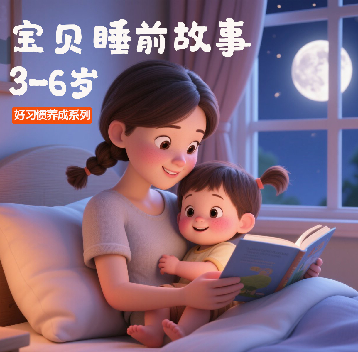 宝宝睡前故事3-6岁——好习惯的养成系列
