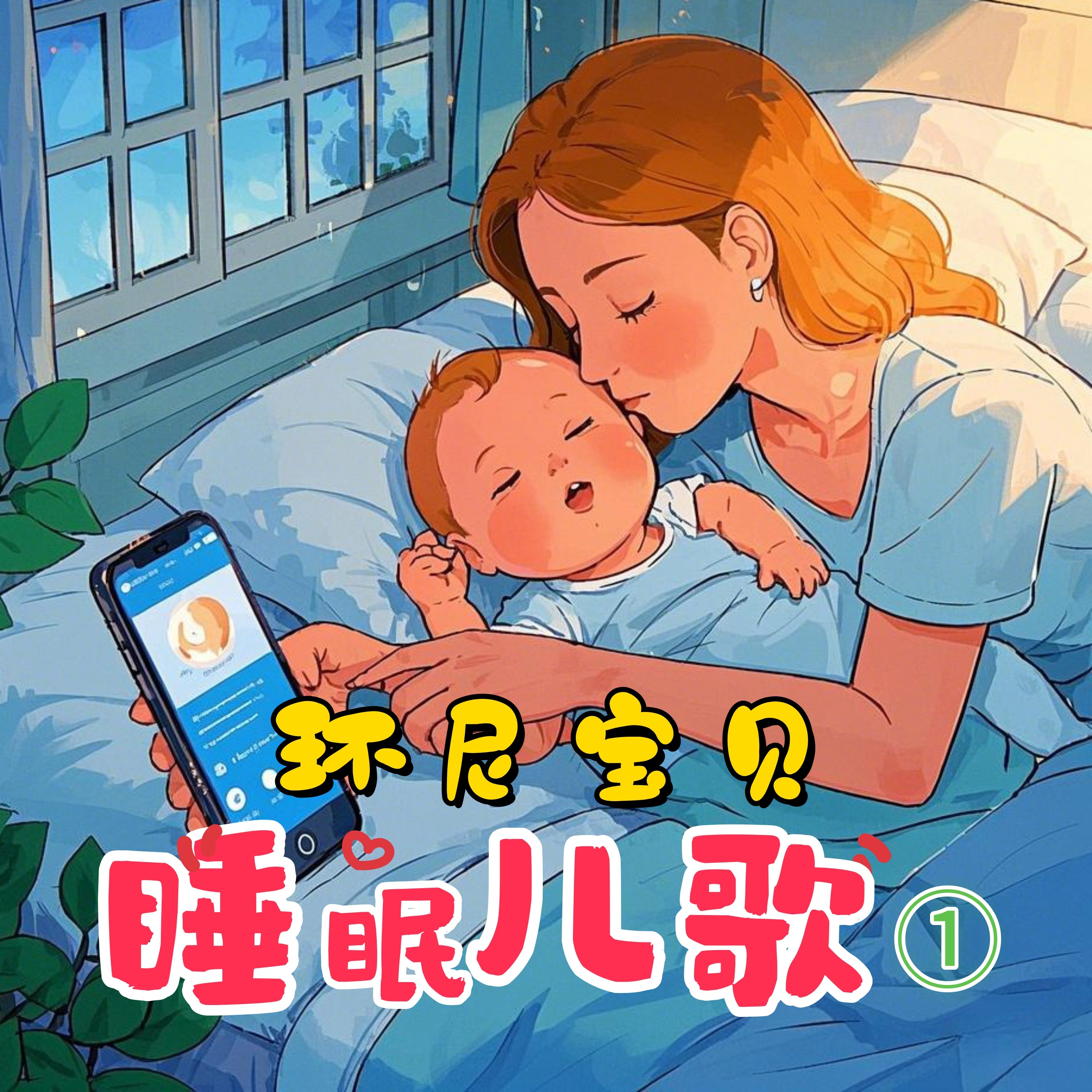 环尼宝贝睡眠儿歌大全丨助眠摇篮曲