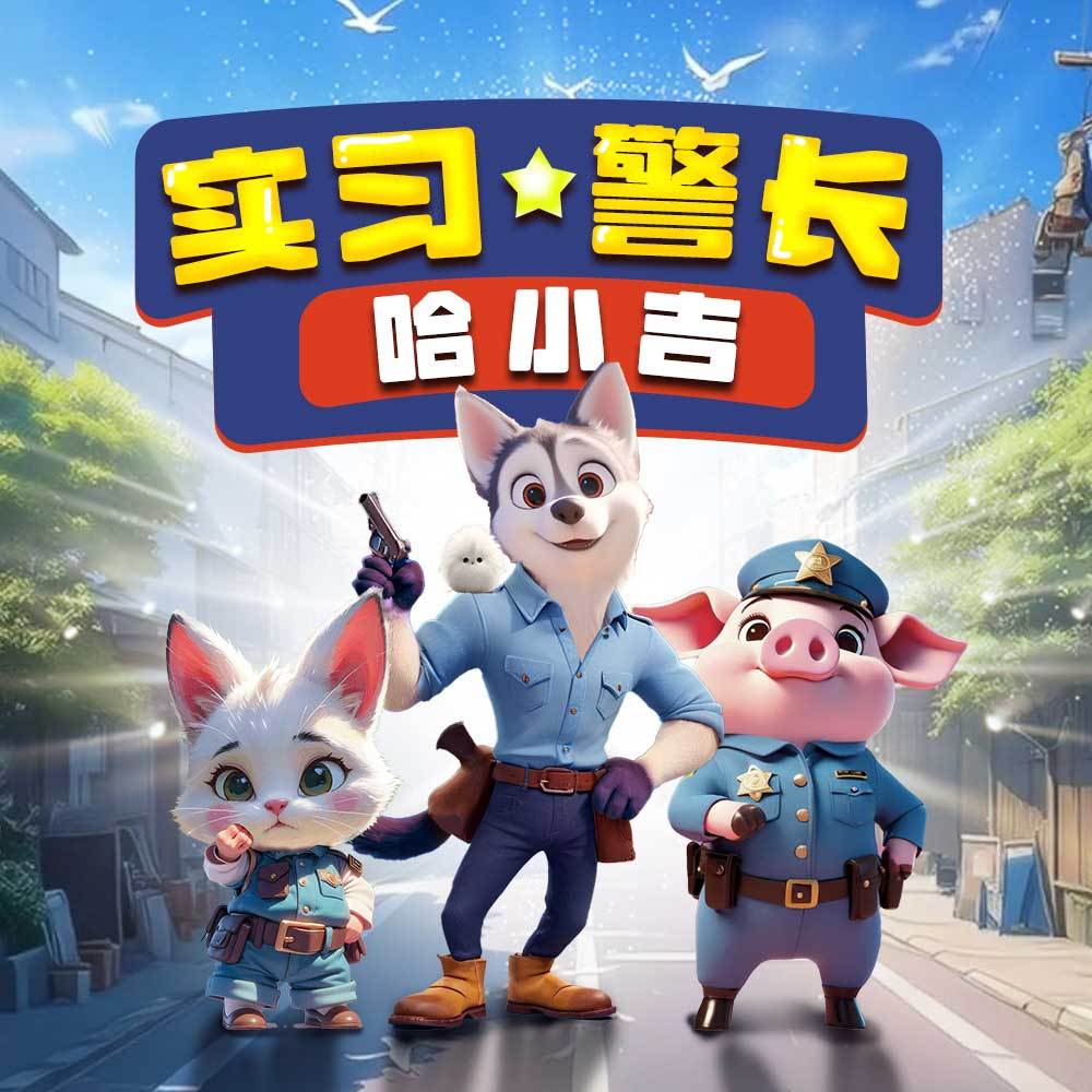 实习警长哈小吉|儿童睡前故事动物侦探学院