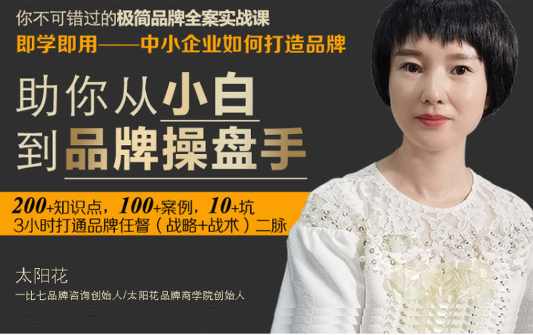 即学即用一一中小企业如何打造品牌