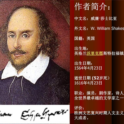 《莎士比亚戏剧集》(儿童版) 《莎士比亚戏剧集》(儿童版)
