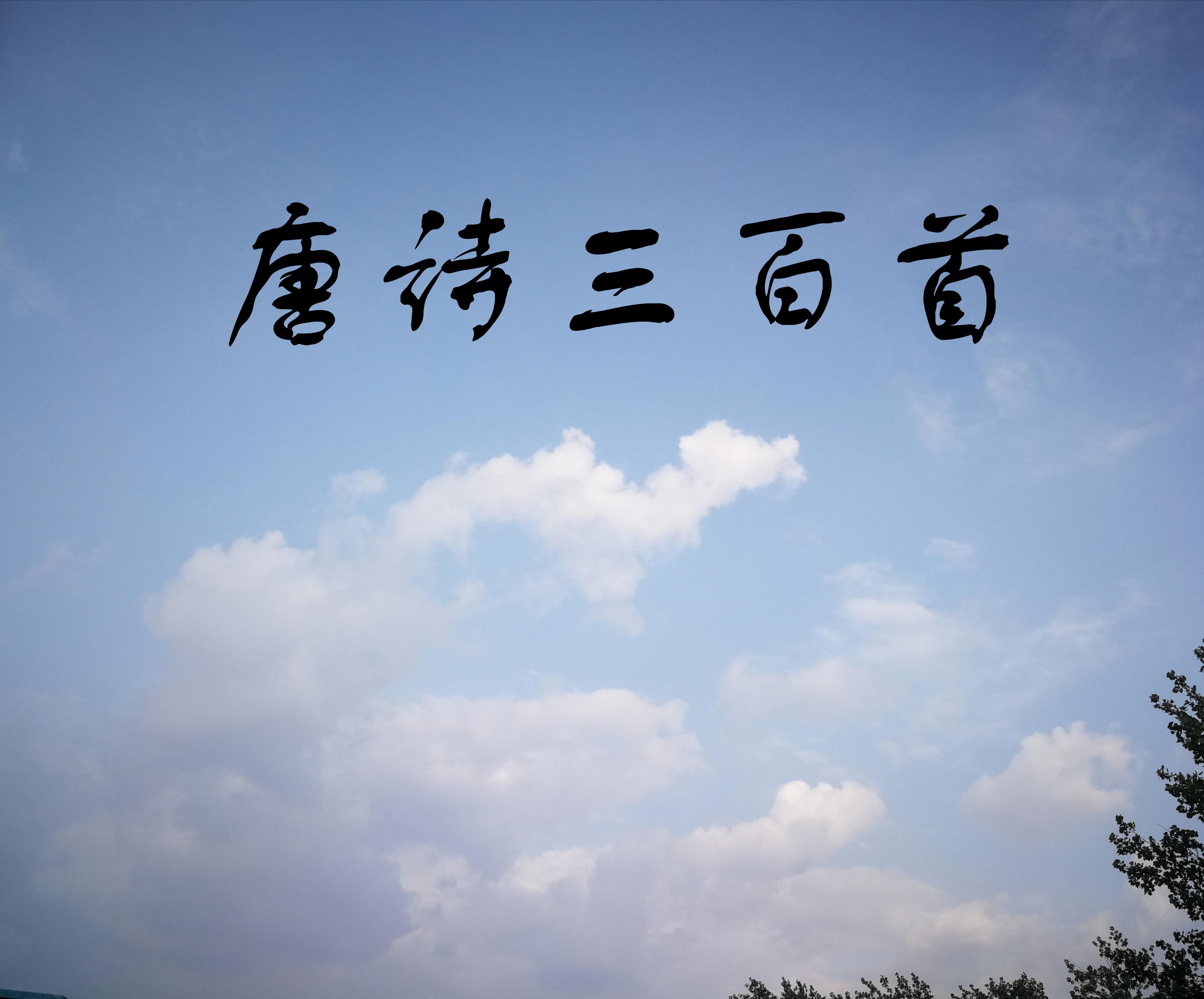 唐诗三百首
