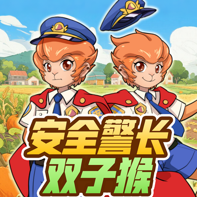 安全警长双子猴|日常安全百科|蔬菜警长