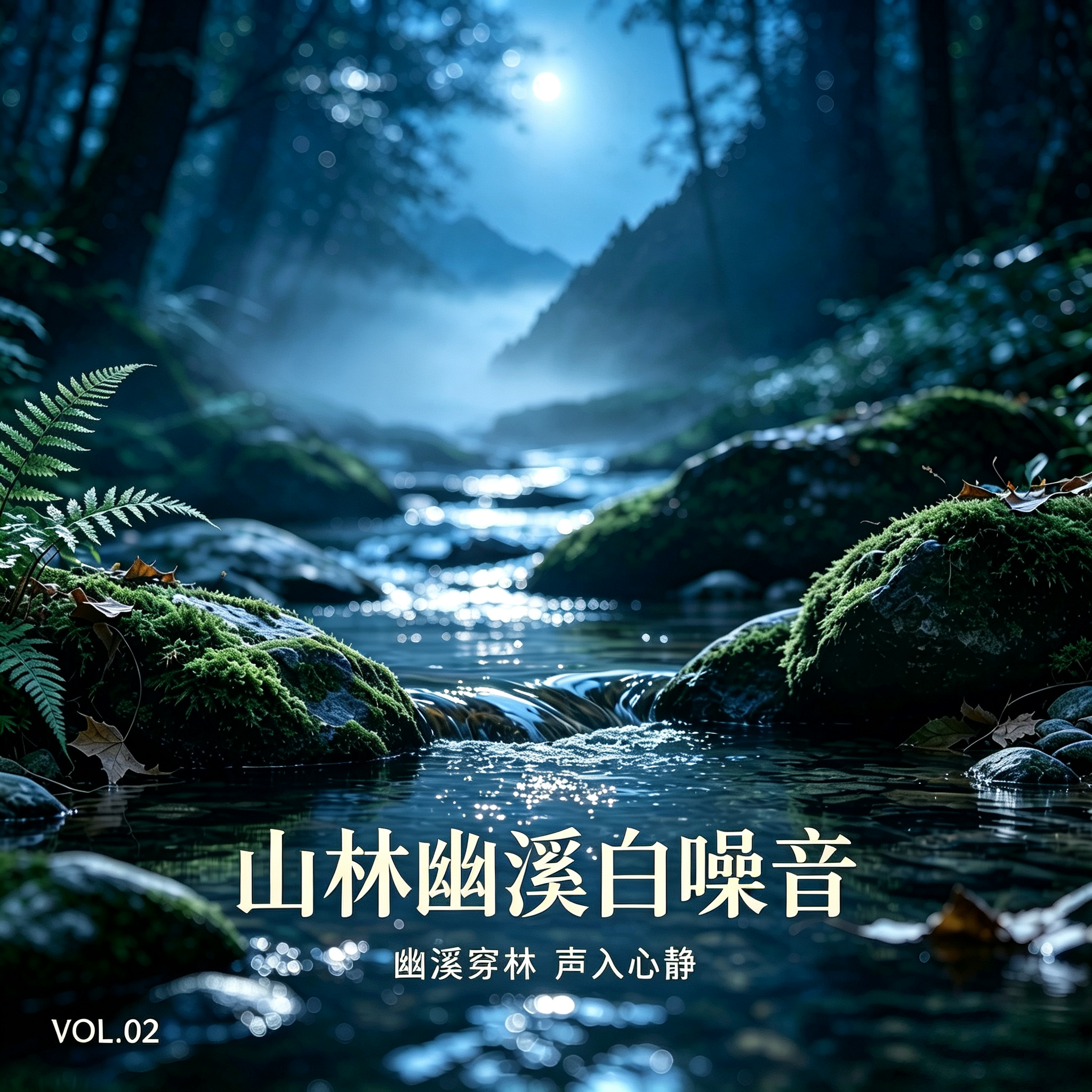 山林幽溪白噪音 | 幽溪穿林 |声入心静