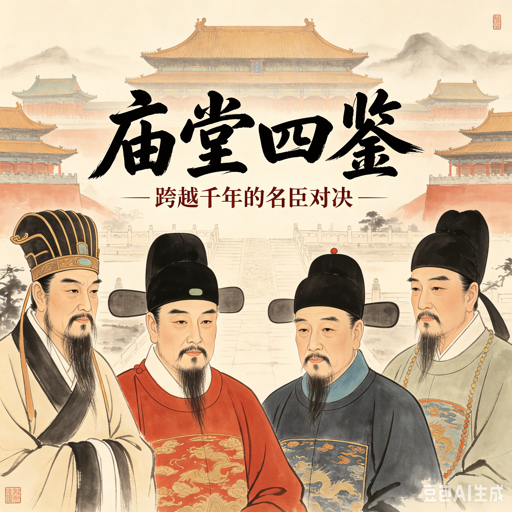 庙堂四鉴：跨越千年的名臣对决