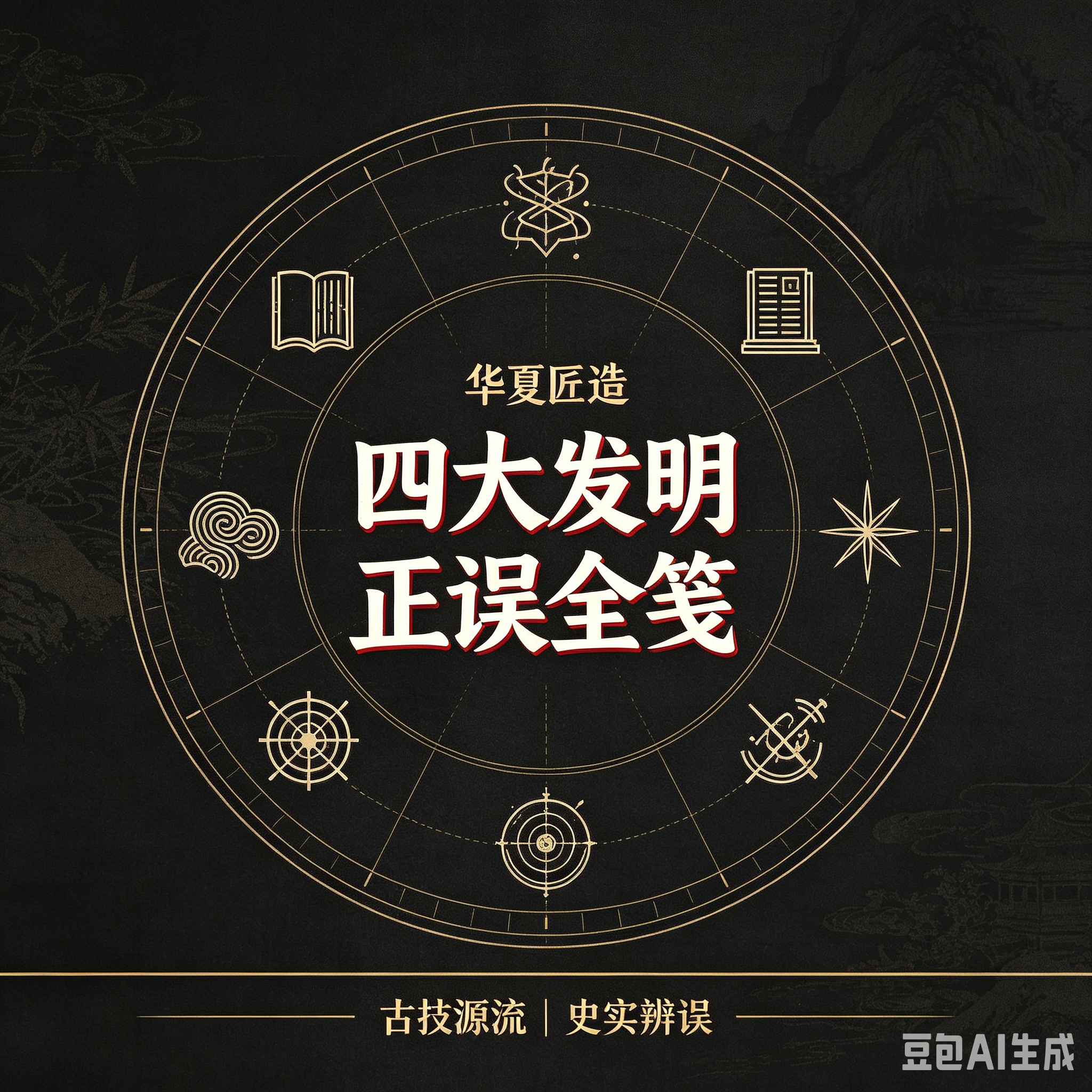 华夏匠造：四大发明正误全笺