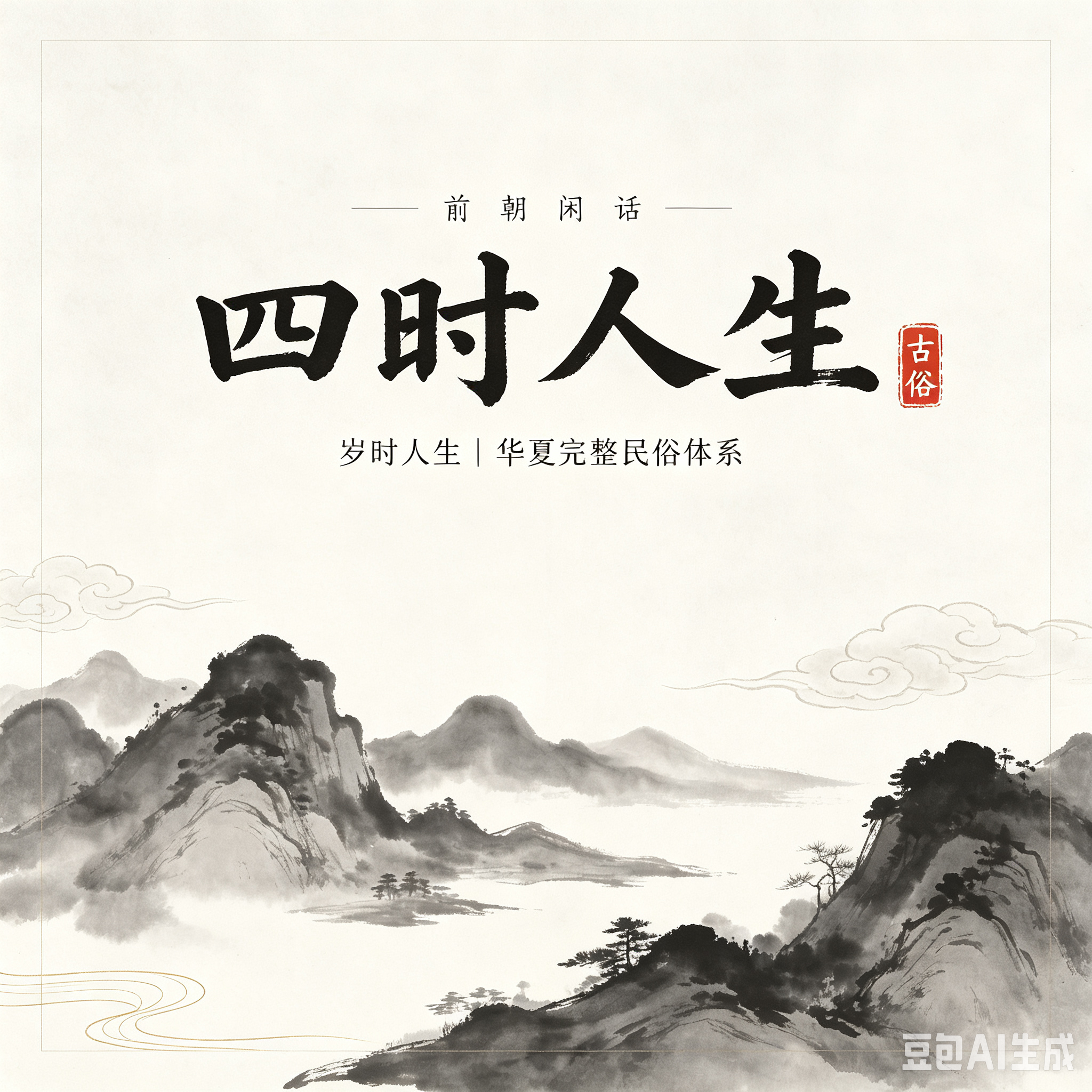 前朝闲话：四时人生