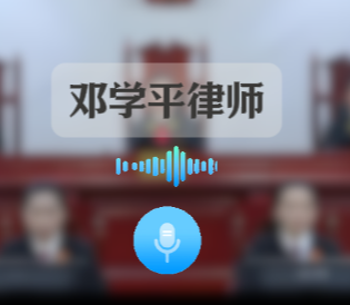 邓学平庭审实战还原